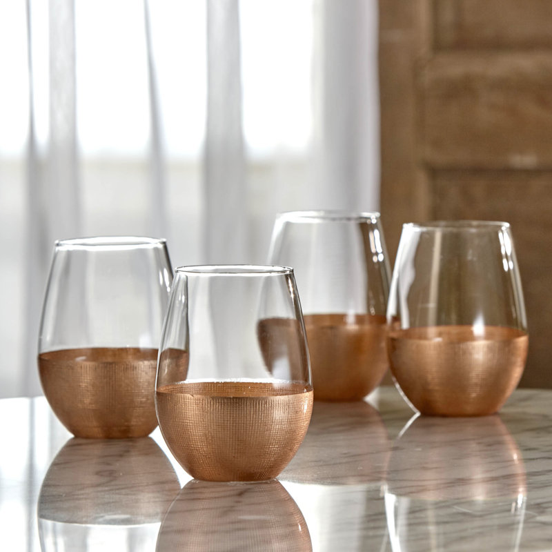 Fitz and Floyd 20 oz. Stemless Wine Glass & Reviews Wayfair